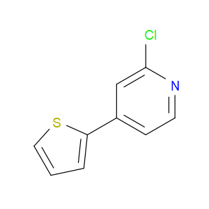 2-CHLORO-4-(THIOPHEN-2-YL)PYRIDINE