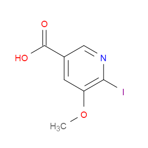 6-IODO-5-METHOXYNICOTINIC ACID - Click Image to Close