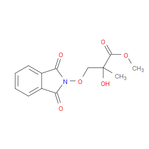METHYL 3-((1,3-DIOXOISOINDOLIN-2-YL)OXY)-2-HYDROXY-2-METHYLPROPANOATE
