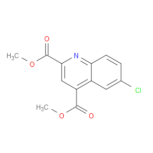 DIMETHYL 6-CHLOROQUINOLINE-2,4-DICARBOXYLATE