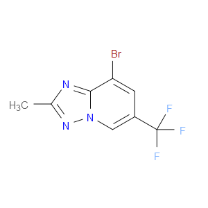 8-BROMO-2-METHYL-6-(TRIFLUOROMETHYL)-[1,2,4]TRIAZOLO[1,5-A]PYRIDINE
