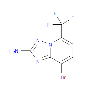 8-BROMO-5-(TRIFLUOROMETHYL)-[1,2,4]TRIAZOLO[1,5-A]PYRIDIN-2-AMINE