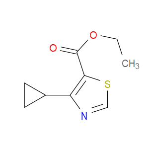 ETHYL 4-CYCLOPROPYLTHIAZOLE-5-CARBOXYLATE - Click Image to Close