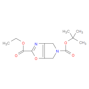 5-TERT-BUTYL 2-ETHYL 4H-PYRROLO[3,4-D]OXAZOLE-2,5(6H)-DICARBOXYLATE - Click Image to Close