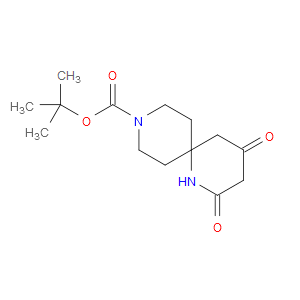 TERT-BUTYL 2,4-DIOXO-1,9-DIAZASPIRO[5.5]UNDECANE-9-CARBOXYLATE