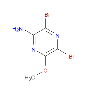 3,5-DIBROMO-6-METHOXYPYRAZIN-2-AMINE