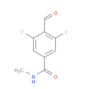 3,5-DIFLUORO-4-FORMYL-N-METHYLBENZAMIDE - Click Image to Close