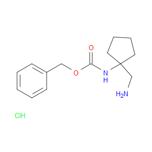 1-(CBZ-AMINO)-1-(AMINOMETHYL)CYCLOPENTANE HYDROCHLORIDE