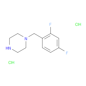 1-(2,4-DIFLUOROBENZYL)PIPERAZINE DIHYDROCHLORIDE - Click Image to Close