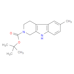 TERT-BUTYL 6-METHYL-3,4-DIHYDRO-1H-PYRIDO[3,4-B]INDOLE-2(9H)-CARBOXYLATE - Click Image to Close