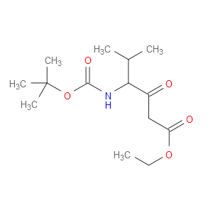 ETHYL 4-((TERT-BUTOXYCARBONYL)AMINO)-5-METHYL-3-OXOHEXANOATE - Click Image to Close