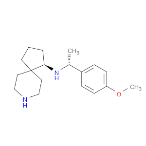 (R)-N-((R)-1-(4-METHOXYPHENYL)ETHYL)-8-AZASPIRO[4.5]DECAN-1-AMINE