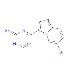 4-(6-BROMOIMIDAZO[1,2-A]PYRIDIN-3-YL)PYRIMIDIN-2-AMINE