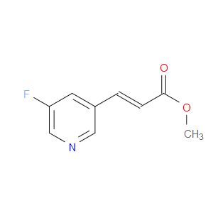 (E)-METHYL 3-(5-FLUOROPYRIDIN-3-YL)ACRYLATE