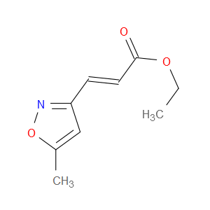 ETHYL (E)-3-(5-METHYLISOXAZOL-3-YL)ACRYLATE