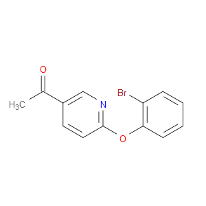 1-(6-(2-BROMOPHENOXY)PYRIDIN-3-YL)ETHANONE