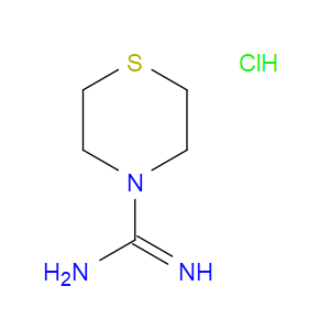 THIOMORPHOLINE-4-CARBOXIMIDAMIDE HYDROCHLORIDE - Click Image to Close