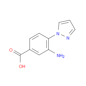 3-AMINO-4-(1H-PYRAZOL-1-YL)BENZOIC ACID