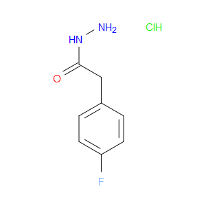 2-(4-FLUOROPHENYL)ACETOHYDRAZIDE HYDROCHLORIDE - Click Image to Close