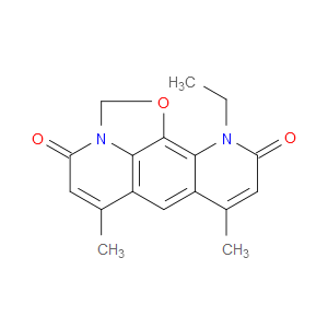 11-ETHYL-6,8-DIMETHYLOXAZOLO[5,4,3-IJ]PYRIDO[3,2-G]QUINOLINE-4,10(2H,11H)-DIONE
