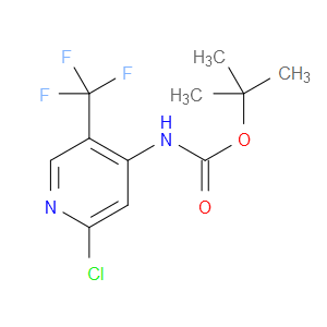 TERT-BUTYL (2-CHLORO-5-(TRIFLUOROMETHYL)PYRIDIN-4-YL)CARBAMATE