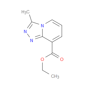 ETHYL 3-METHYL-[1,2,4]TRIAZOLO[4,3-A]PYRIDINE-8-CARBOXYLATE