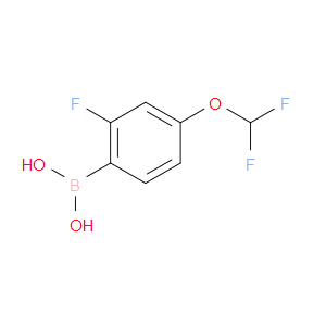 (4-(DIFLUOROMETHOXY)-2-FLUOROPHENYL)BORONIC ACID