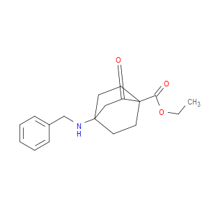 ETHYL 4-(BENZYLAMINO)-2-OXOBICYCLO[2.2.2]OCTANE-1-CARBOXYLATE