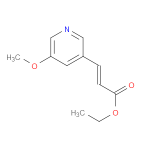 (E)-ETHYL 3-(5-METHOXYPYRIDIN-3-YL)ACRYLATE