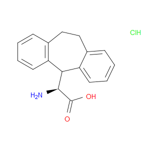 (S)-2-AMINO-2-(10,11-DIHYDRO-5H-DIBENZO[A,D][7]ANNULEN-5-YL)ACETIC ACID HYDROCHLORIDE
