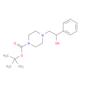 TERT-BUTYL 4-(2-HYDROXY-2-PHENYLETHYL)PIPERAZINE-1-CARBOXYLATE
