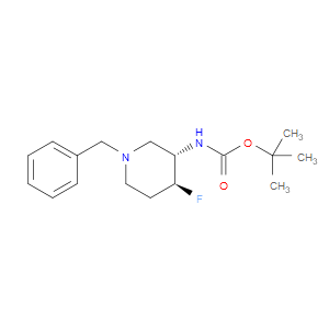 (3S,4S)-BENZYL 3-((TERT-BUTOXYCARBONYL)AMINO)-4-FLUOROPIPERIDINE-1-CARBOXYLATE