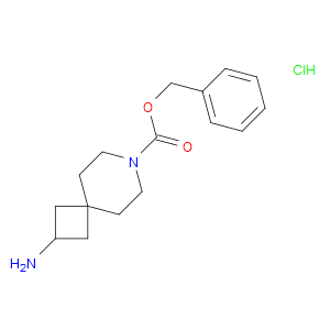 BENZYL 2-AMINO-7-AZASPIRO[3.5]NONANE-7-CARBOXYLATE HYDROCHLORIDE - Click Image to Close