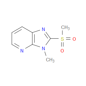 2-METHANESULFONYL-3-METHYL-3H-IMIDAZO[4,5-B]PYRIDINE
