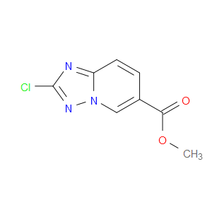 METHYL 2-CHLORO-[1,2,4]TRIAZOLO[1,5-A]PYRIDINE-6-CARBOXYLATE - Click Image to Close