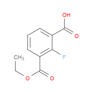3-(ETHOXYCARBONYL)-2-FLUOROBENZOIC ACID - Click Image to Close