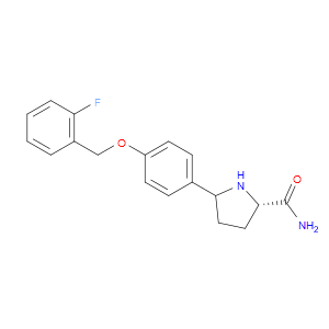 (2S)-5-(4-((2-FLUOROBENZYL)OXY)PHENYL)PYRROLIDINE-2-CARBOXAMIDE