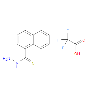 NAPHTHALENE-1-CARBOTHIOHYDRAZIDE 2,2,2-TRIFLUOROACETATE