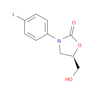 (R)-5-(HYDROXYMETHYL)-3-(4-IODOPHENYL)OXAZOLIDIN-2-ONE