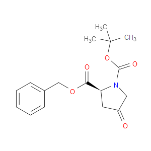BENZYL (S)-1-BOC-4-OXO-2-PYRROLIDINECARBOXYLATE