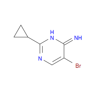 5-BROMO-2-CYCLOPROPYL-PYRIMIDIN-4-YLAMINE