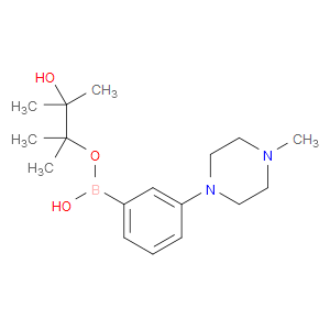 1-METHYL-4-(3-(4,4,5,5-TETRAMETHYL-1,3,2-DIOXABOROLAN-2-YL)PHENYL)PIPERAZINE