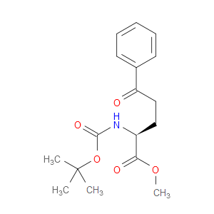 (S)-METHYL 2-((TERT-BUTOXYCARBONYL)AMINO)-5-OXO-5-PHENYLPENTANOATE