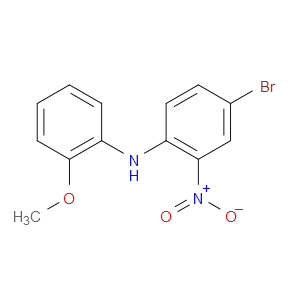 4-BROMO-N-(2-METHOXYPHENYL)-2-NITROANILINE