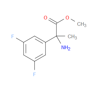 METHYL 2-AMINO-2-(3,5-DIFLUOROPHENYL)PROPANOATE - Click Image to Close