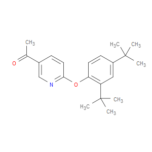 5-ACETYL-2-(2,4-DI-TERT-BUTYLPHENOXY) PYRIDINE