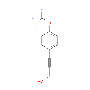 3-(4-(TRIFLUOROMETHOXY)PHENYL)PROP-2-YN-1-OL - Click Image to Close