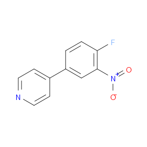 4-(4-FLUORO-3-NITROPHENYL)PYRIDINE