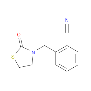 2-((2-OXOTHIAZOLIDIN-3-YL)METHYL)BENZONITRILE