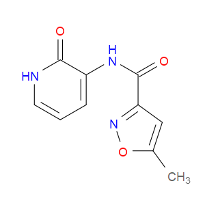5-METHYL-N-(2-OXO-1,2-DIHYDROPYRIDIN-3-YL)ISOXAZOLE-3-CARBOXAMIDE - Click Image to Close